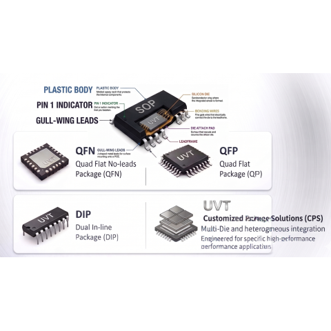 SOP(QFN/QFP/DIP)
